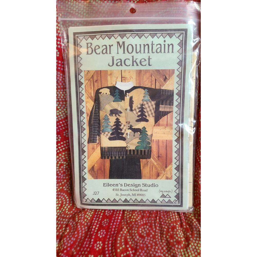 Bear Mountain Jacket - Eileen's Design Studio Pattern Sewing Craft Rustic
